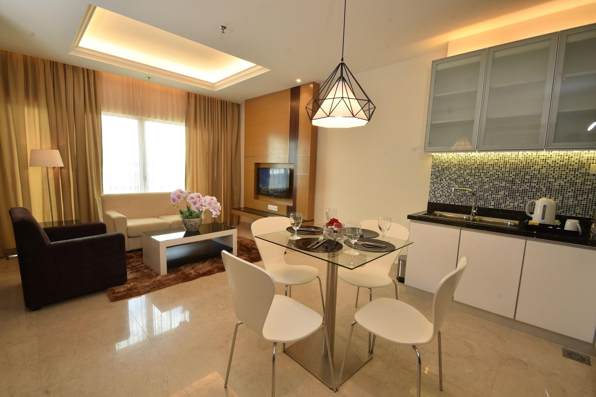 Tenera Hotel Bangi Exterior foto A typical apartment at the complex